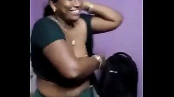 very shy tamil aunty stripping infront of neighbor guy