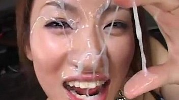 Cum on asian girls (Cumshot Compilation)