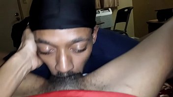 Eating Hairy Pussy