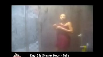 big bro africa lightskin topless shower