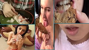eating cum in food 2 very piggy, fun and hot video