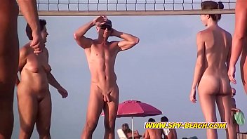 Hot Nude Beach Volley Ball Players Footage - Watch more videos on Spy-Beach.com