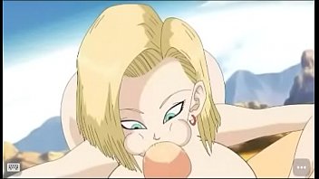 Android 18 sucking dick