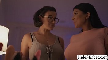 Busty milf goes to the house of her new date and after that,they start kissing and her date shows her dildos into her room.Suddenly,they get horny and start kissing again.Next is they start licking each others pussy before they fuck it using toys.
