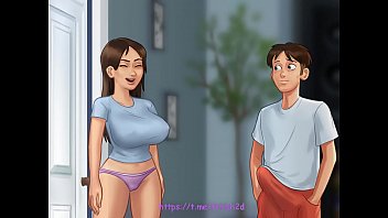 mom masturbates in bed - SummerTimeSaga.1