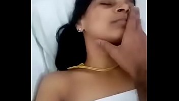tamil girl in bed white dress