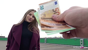 GERMAN SCOUT - SLIM TOURIST GIRL STELLA GET FUCK FOR CASH AT STREET PICK UP MODEL JOB