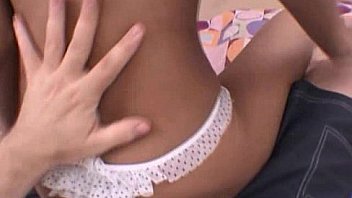 Black girlfriend Ashley naked cock teasing