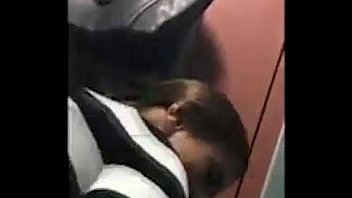 Slut Sucks & Fucks Guy She Just Met In Public Toilet