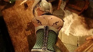 Skyrim Girl fucks with everyone