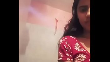 Indian teen undressing and taking selfie