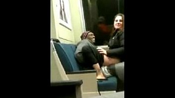 Girl riding BBC on BART train