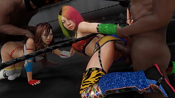 WWE Asuka and Kairi Sane vs BBCs