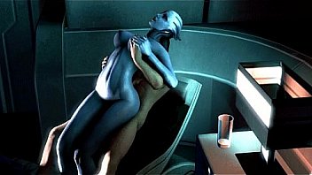 Mass Liara & Kaidan Romance Scene