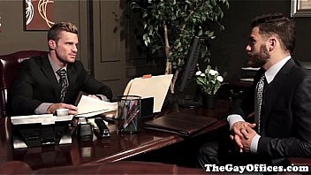 Gay officesex muscle hunks cum after sex