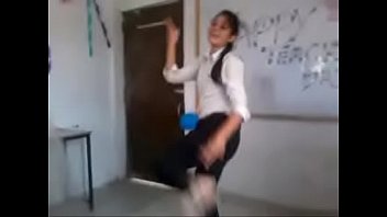 Indian girl dance in college low