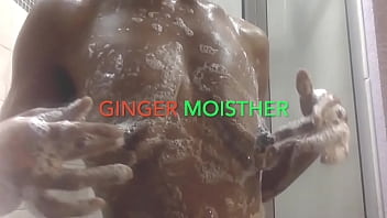 Ginger MoistHer boobs up close with long hard nipples in your mouth, as she run's in place with soapy tits!!