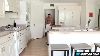 Gay Daddy Seduced Delivery Teen Worker - GayForced.com